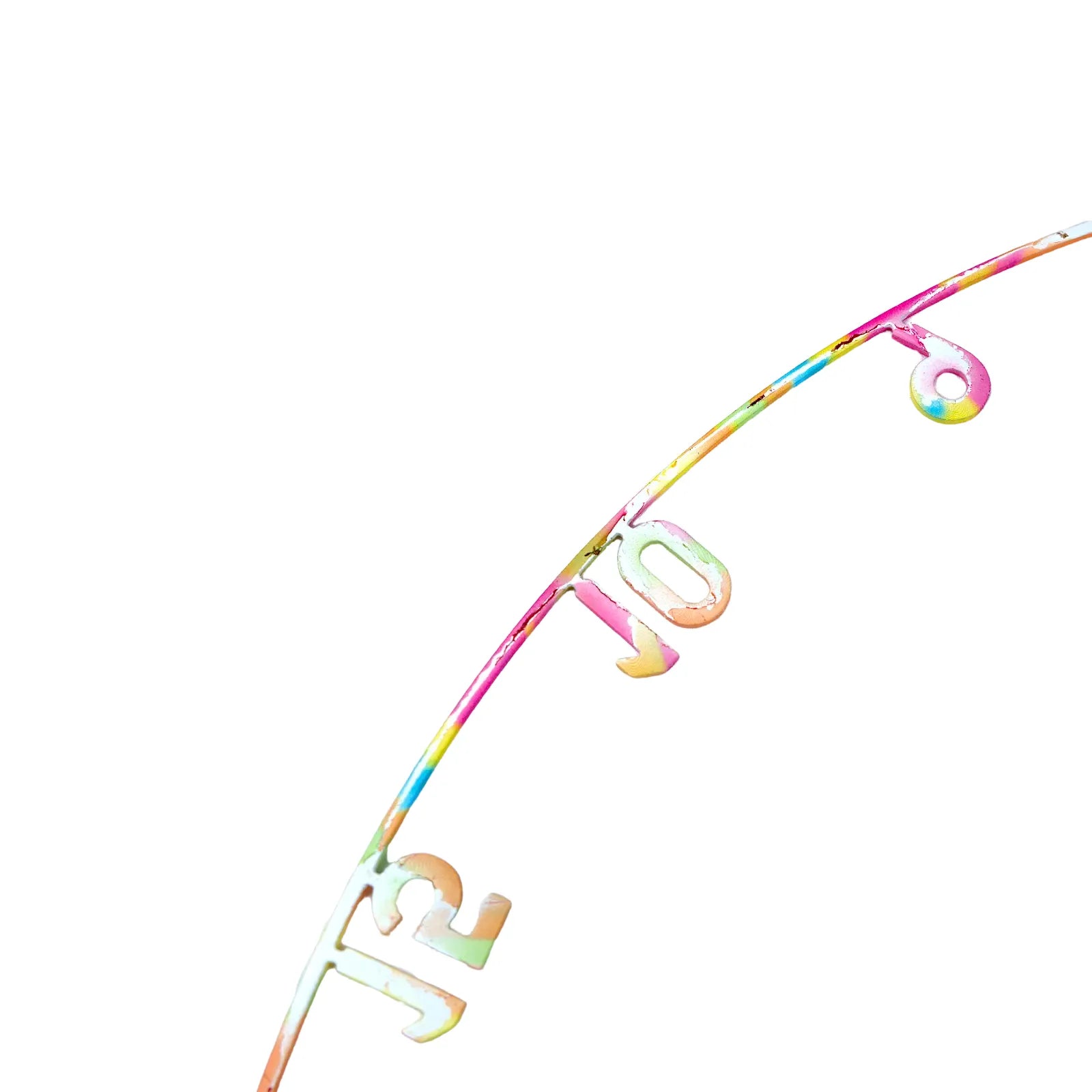 Zahlenring Candy Rueckseite