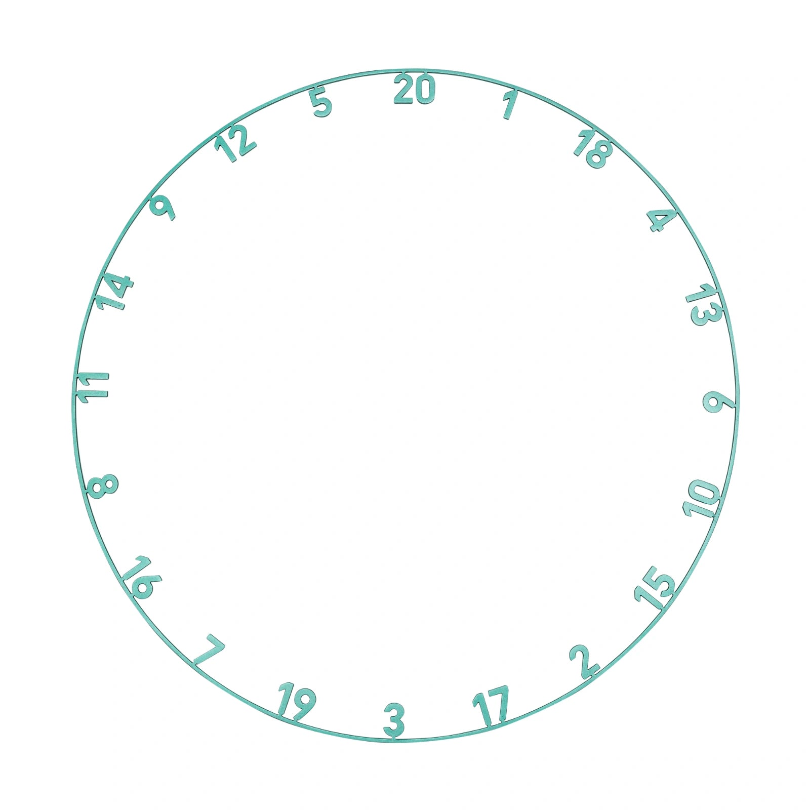 Zahlenring Dart Frozen Mint Precise180