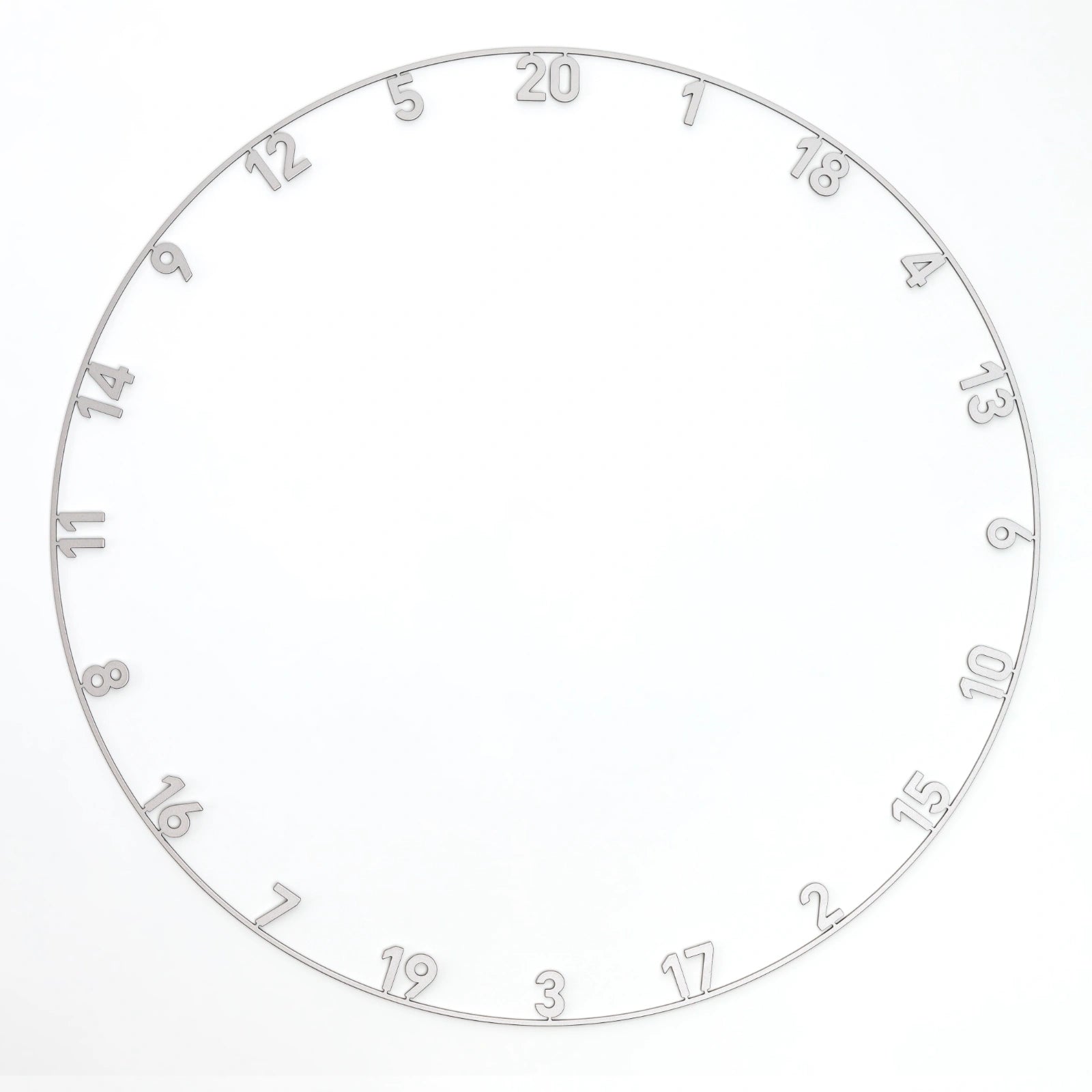 Zahlenring Dart Gunmetal Precise180