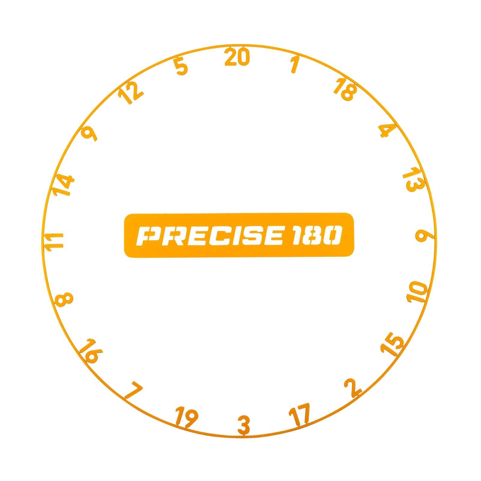 Zahlenring Dart Tiger Orange Precise180