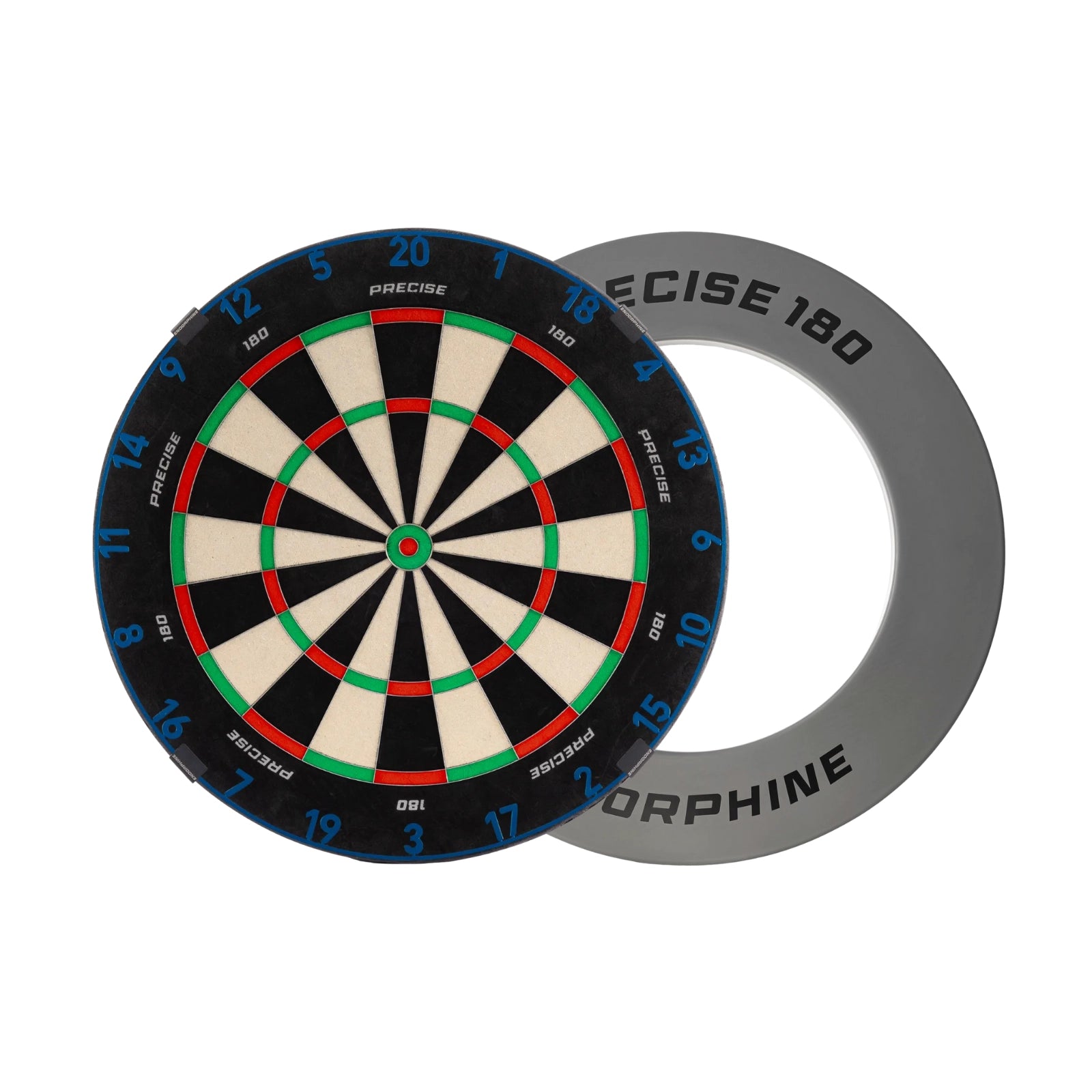 Precise180 Dartboard Surround Arctic Graphite