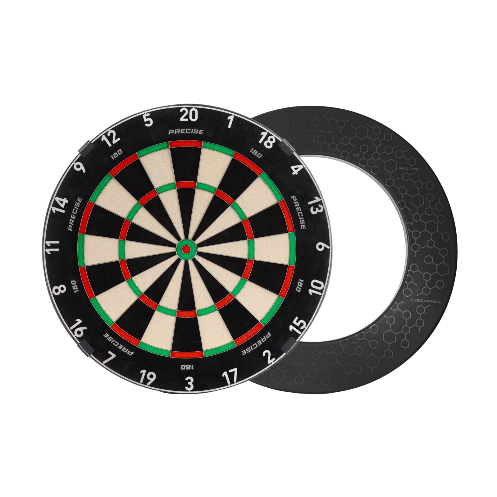 Precise180 Dartboard Surround Gunmetal Pro