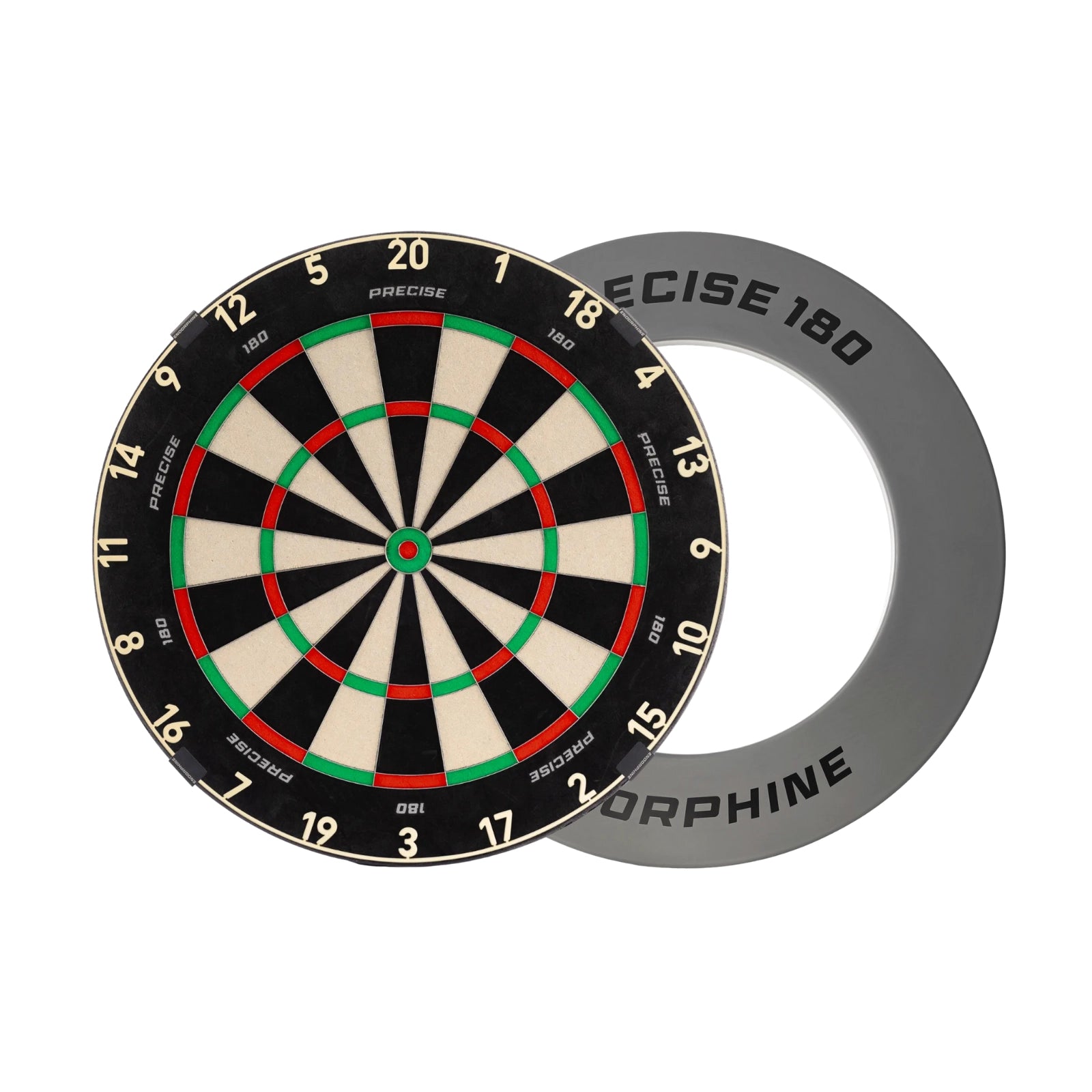 Precise180 Dartboard Surround Ivory Sisal Graphite