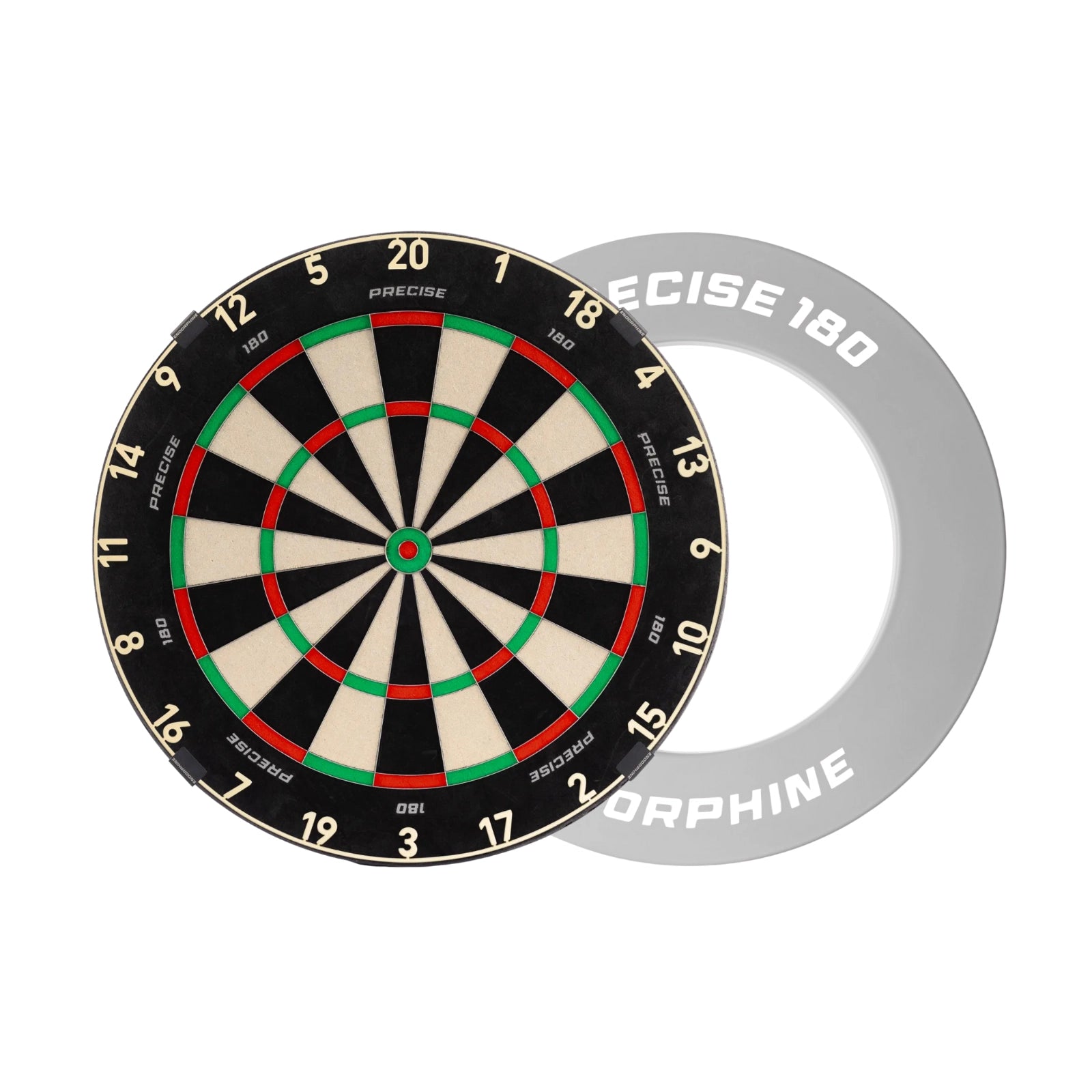 Precise180 Dartboard Surround Ivory Sisal Nordic