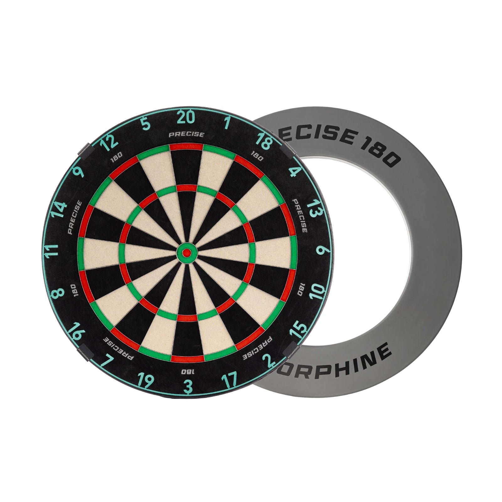 Precise180 Dartboard Surround Mint Graphite