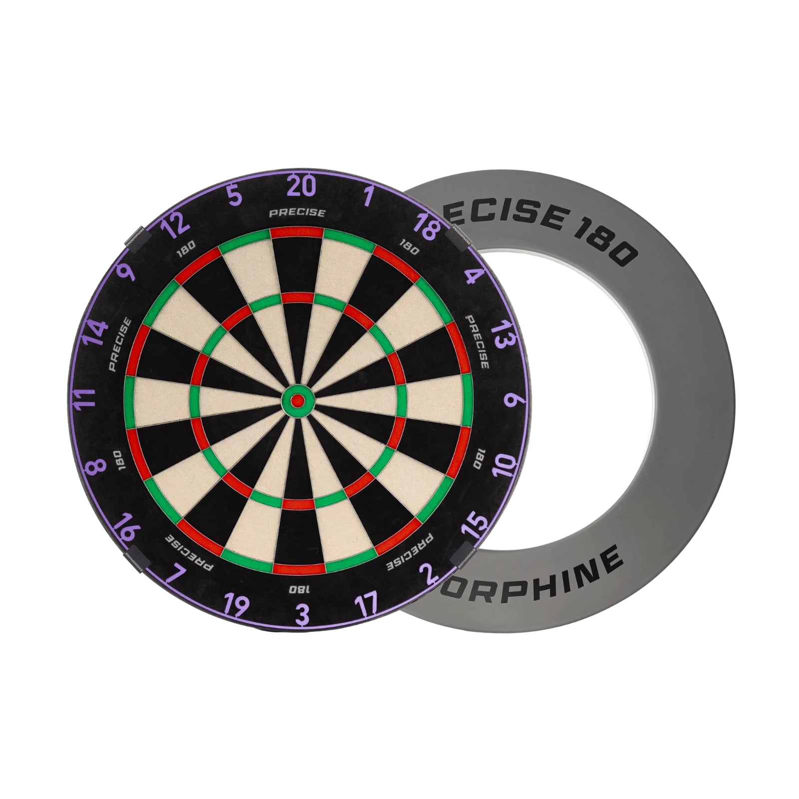 Precise180 Dartboard Surround Purple Graphite