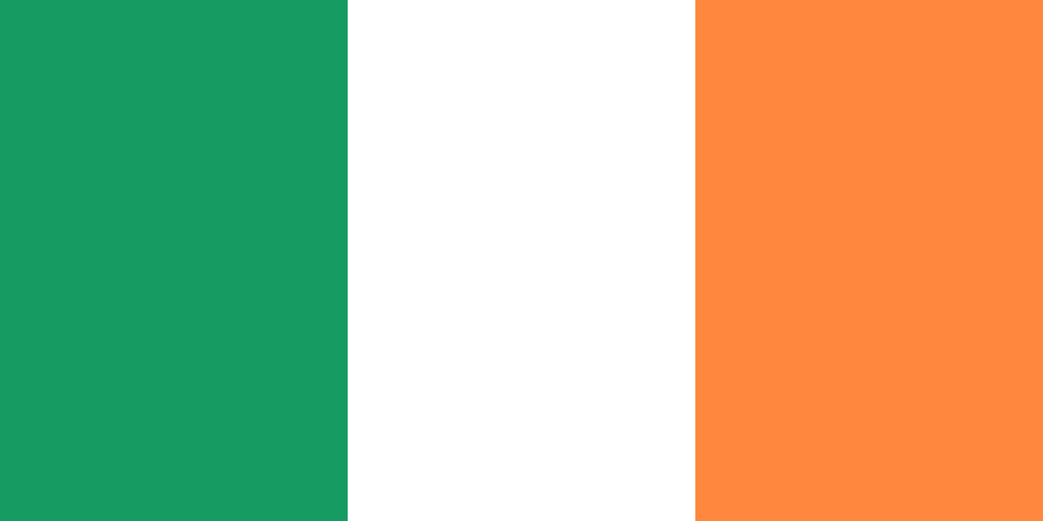 Flagge Irland  Dart 
