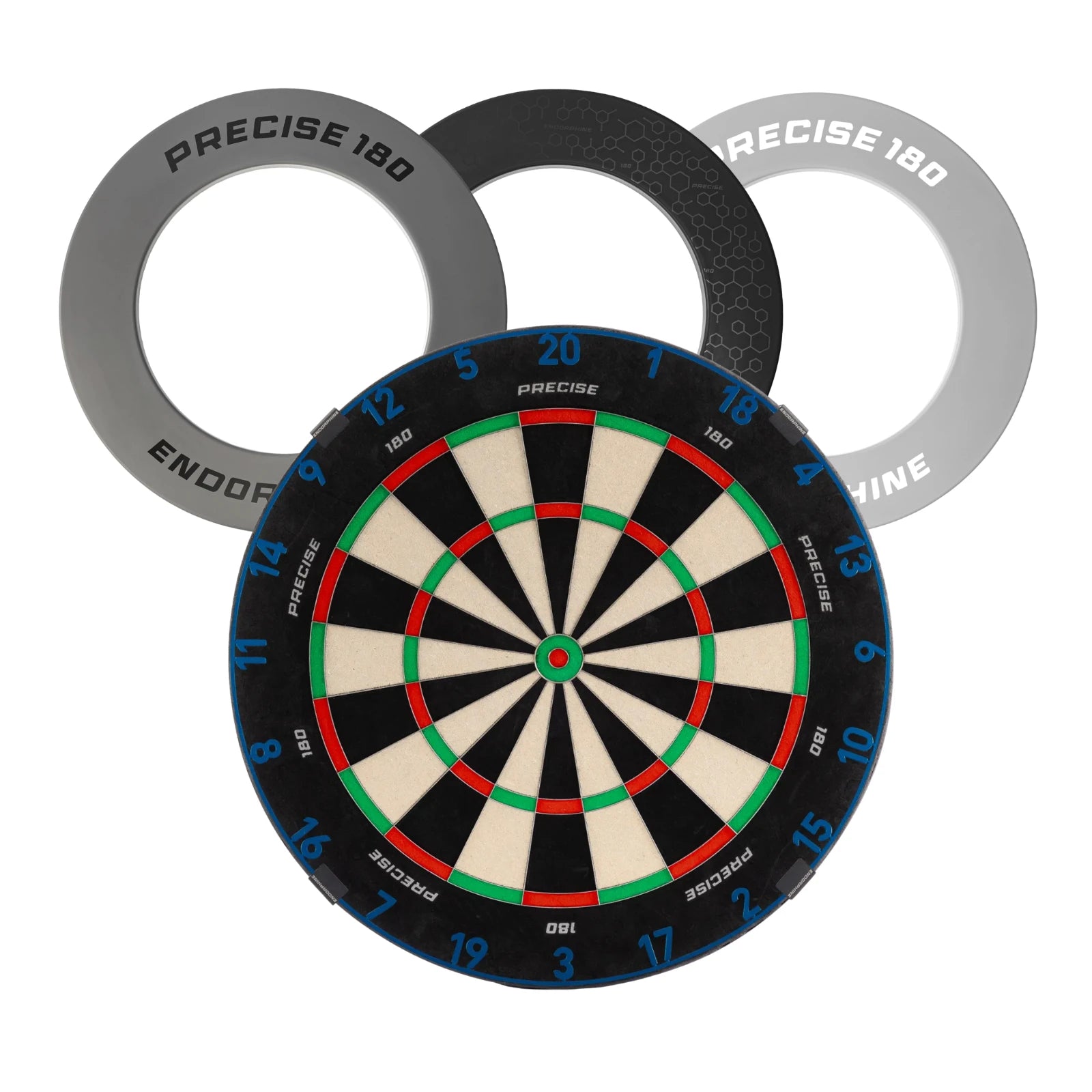 Precise180 Dartboard Surround Board Arctic Blue