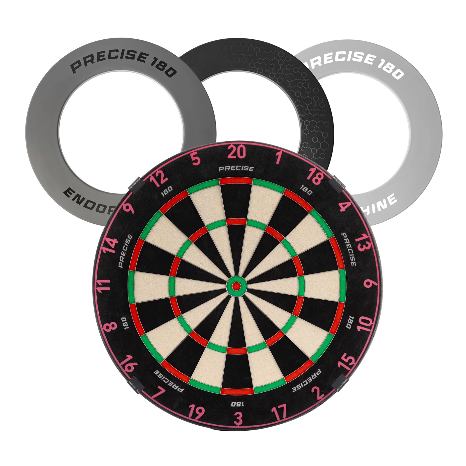 Precise180 Dartboard Surround Board Cyber Pink