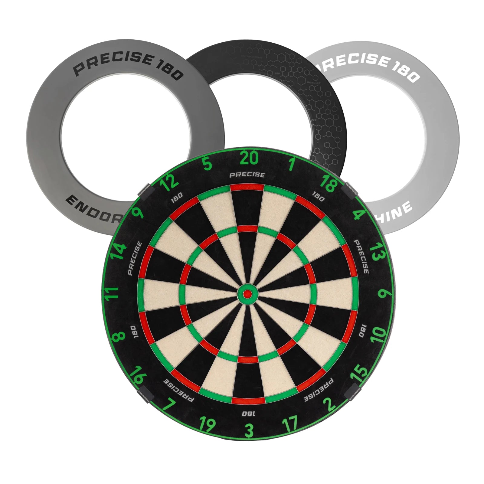 Precise180 Dartboard Surround Board Emerald Green