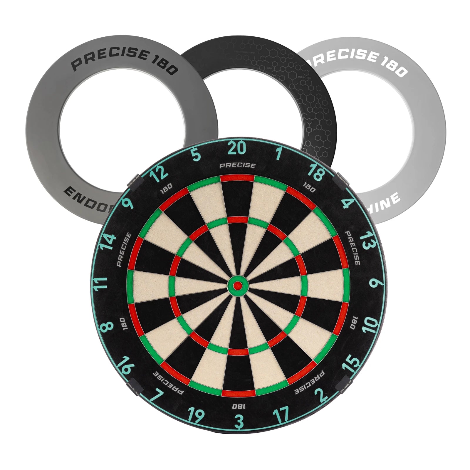 Precise180 Dartboard Surround Board Frozen Mint