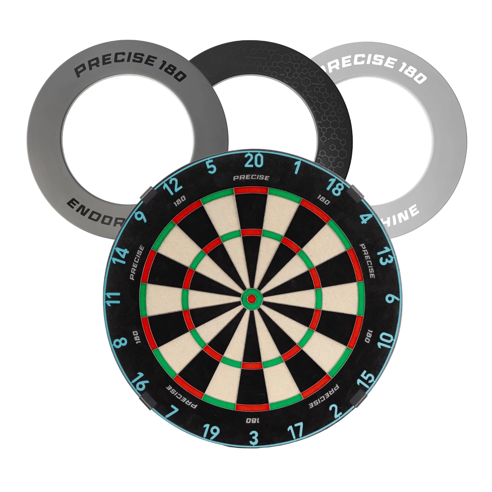 Precise180 Dartboard Surround Board Infinity Blue