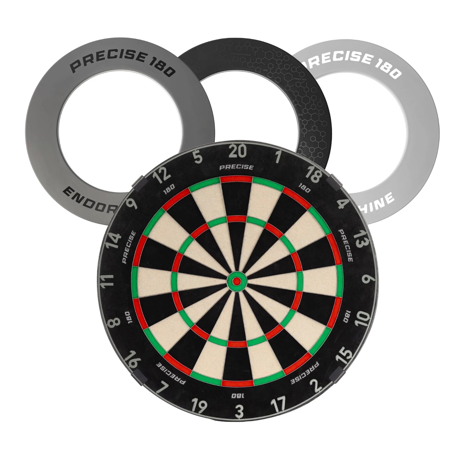 Precise180 Dartboard Surround Board Nordic Grey