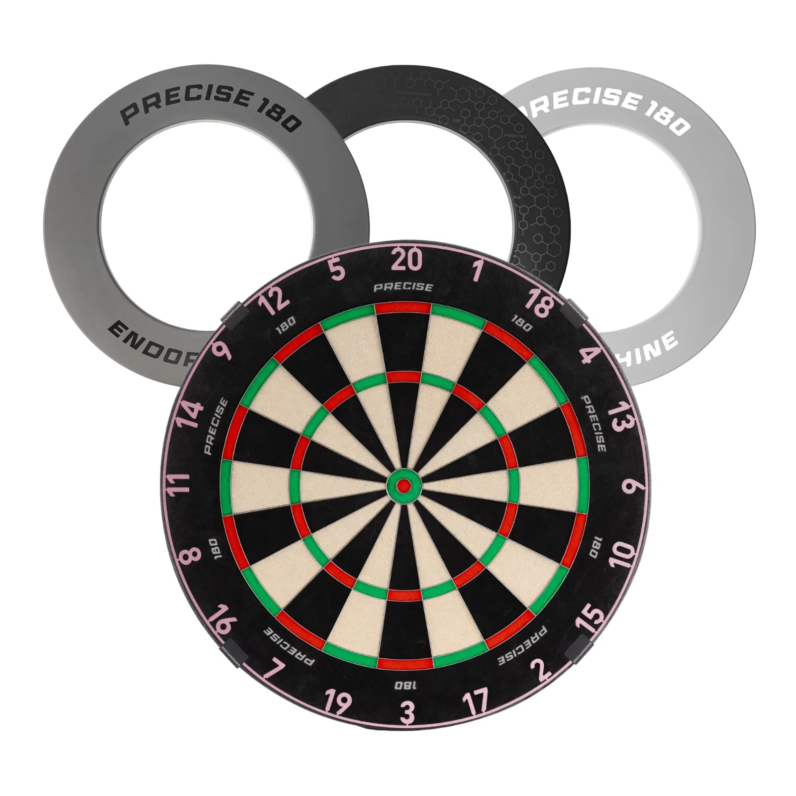Precise180 Dartboard Surround Board Rebel Rose
