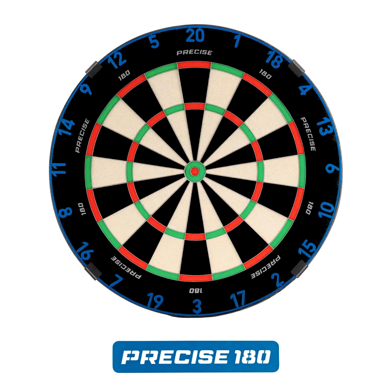 Precise 180 Dartboard Arctic Blue