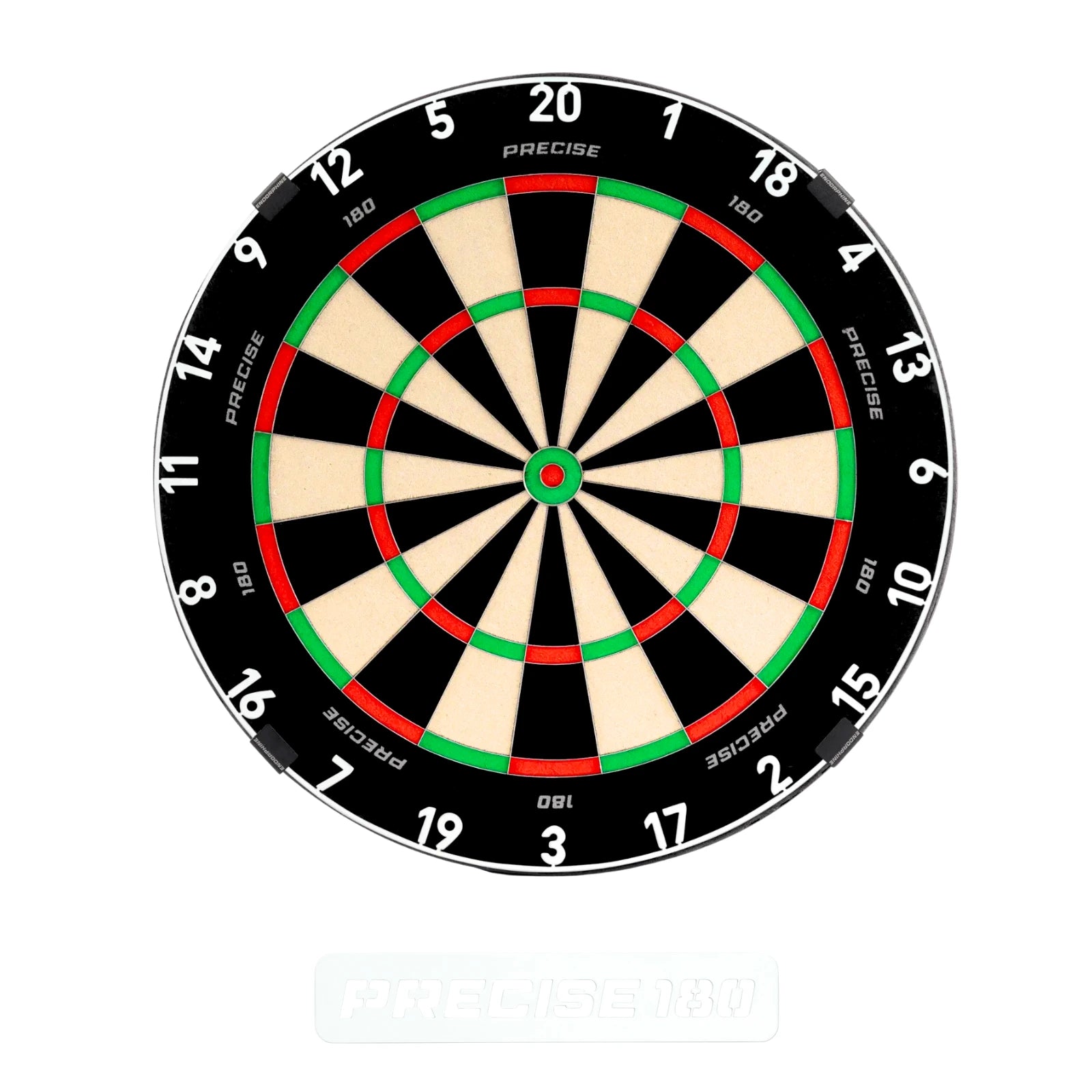 Precise 180 Dartboard Classic White