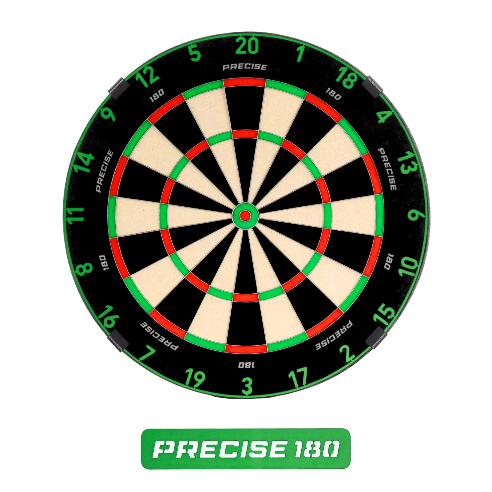 Precise 180 Dartboard Emerald Green