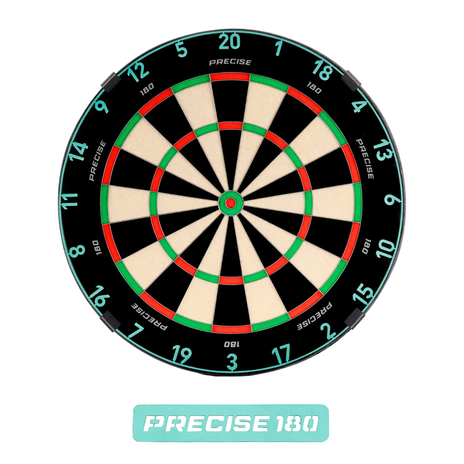 Precise 180 Dartboard Frozen Mint  
