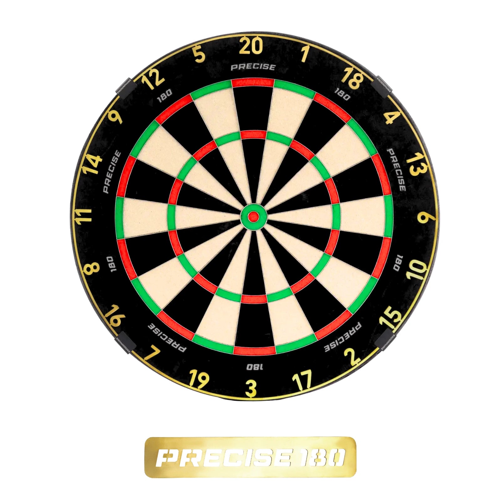 Precise 180 Dartboard Gold 