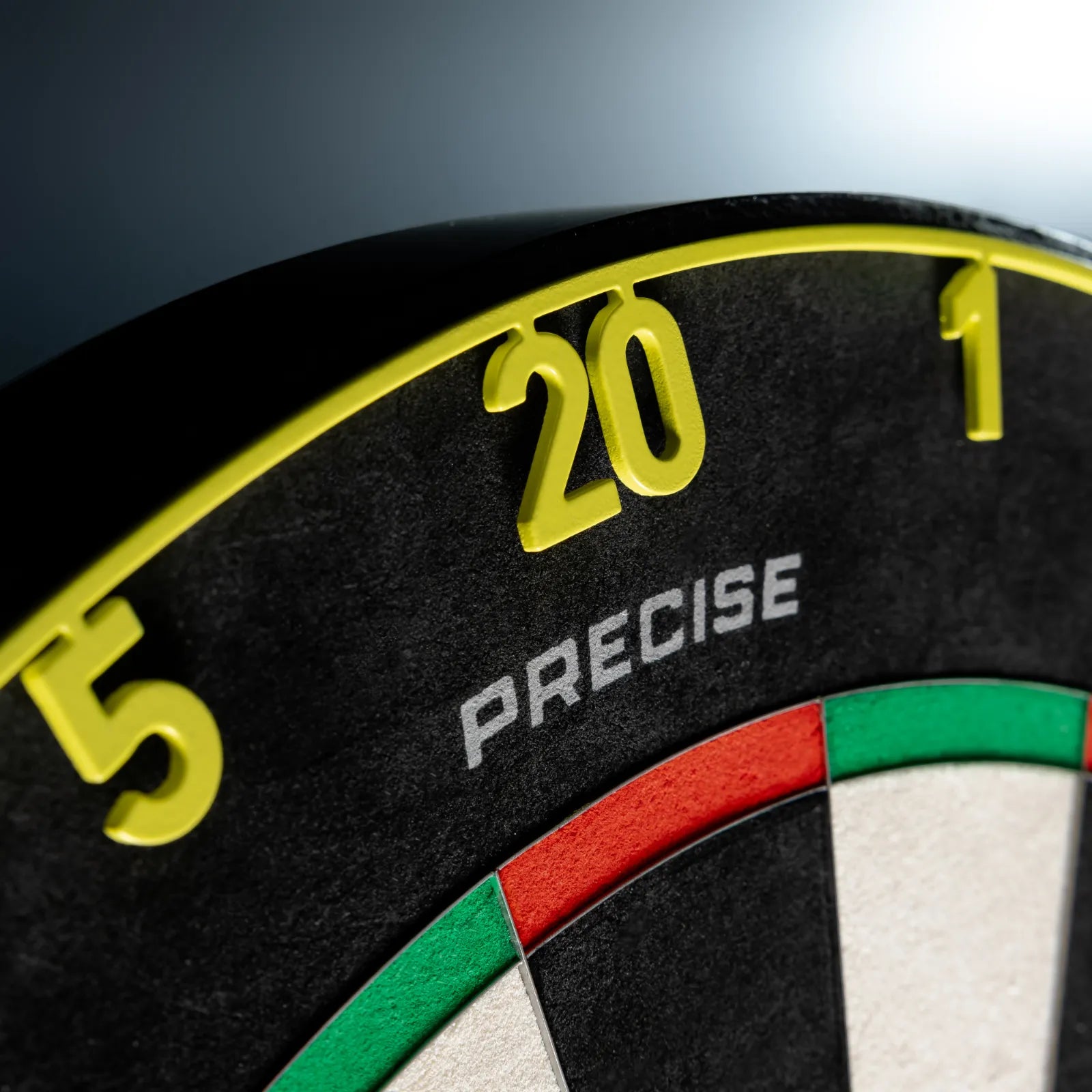 Zahlenring Dart Electric Yellow Precise180