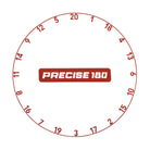 Zahlenring Dart Faded Red Precise180