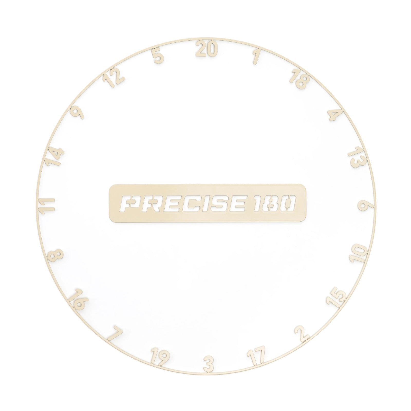 Zahlenring Dart Ivory Sisal Precise180