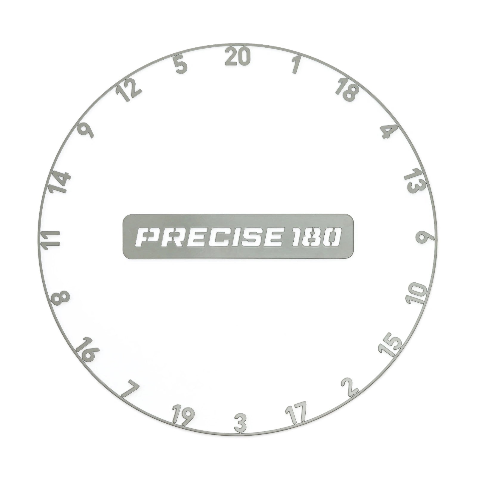 Zahlenring Dart Nordic Grey Precise180